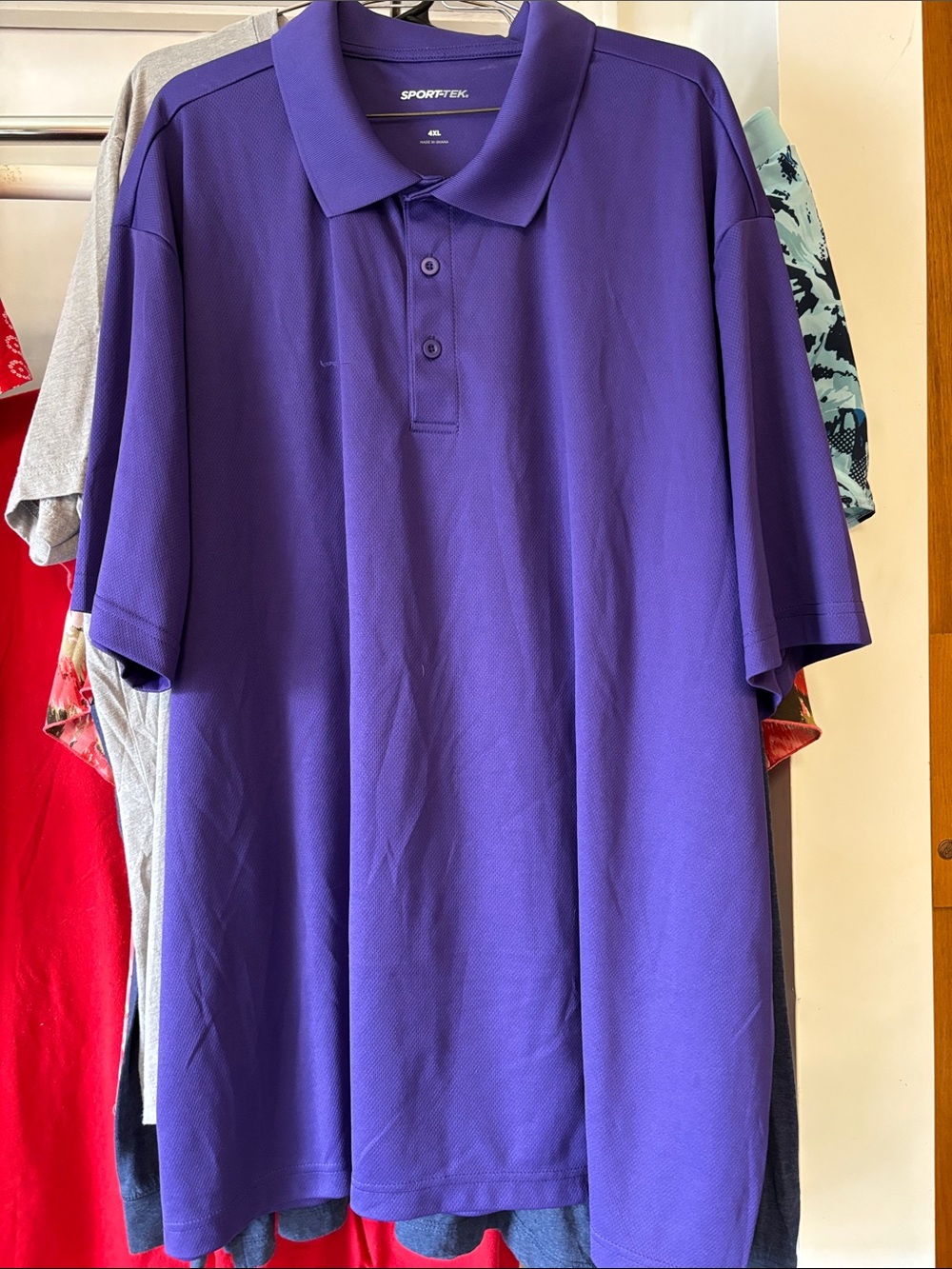 Sport-Tek Men's Deep Purple Polo